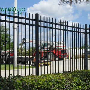 Clôture en métal en acier forgé de 6 pieds x 8 pieds, facile à assembler, antirouille, pour jardin extérieur - Product Image 2