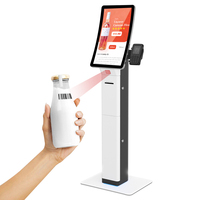 Kiosco Digital de Autoservicio de 23.6 Pulgadas con Pantalla Táctil Curva de 10 Puntos, Multi-OS y SDK para Pagos en Centros Comerciales