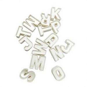 WANHAN Smart Fun 26 Lettere Decorative in Plastica per Parete |   Decorazioni Alfabeto con Pezzi Educativi Contemporanei per il Ritorno a Scuola dei Bambini - Product Image 1