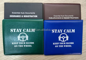 Soporte <span class=keywords><strong>para</strong></span> documentos de motocicleta, <span class=keywords><strong>seguro</strong></span> y registro <span class=keywords><strong>barato</strong></span> personalizado, de PVC, azul, práctico - Product Image 6