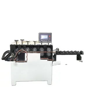 Máquina automática de fabricación de electrodos de soldadura de rotación de bobina