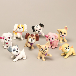 Figuras de Perro Adorables de Plástico OEM ODM, Figuras de Resina de PVC y ABS - Product Image 3
