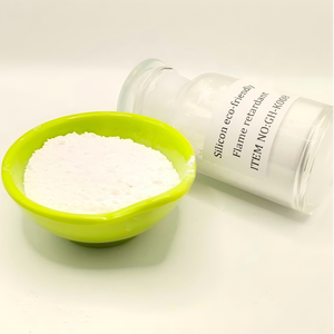 Poli üretan deri RHOS sertifikası için yangına dayanıklı antimonyasız silikon alev geciktirici özelleştirilmiş saflık ucuz fiyat - Product Image 2