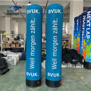 Pilier de colonne gonflable de ligne d'arrivée de début pour des événements de course de sports - Product Image 1