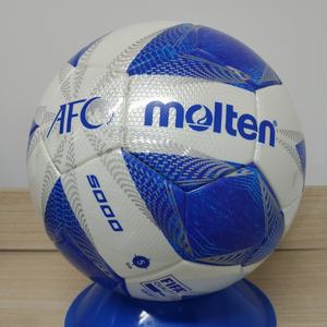 ราคาโรงงานขายส่ง คุณภาพสูง ฟุตบอลขนาดมาตรฐานเบอร์ 5 แบบมืออาชีพ ผลิตตามสั่ง หนัง PU สะท้อนแสงสองชั้น สำหรับการแข่งขัน - Product Image 6