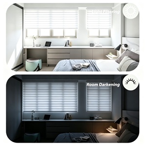 Rideaux intelligents à télécommande modernes, résistants à la <span class=keywords><strong>chaleur</strong></span> et aux UV, stores électriques pour salle de bain et balcon - Product Image 2