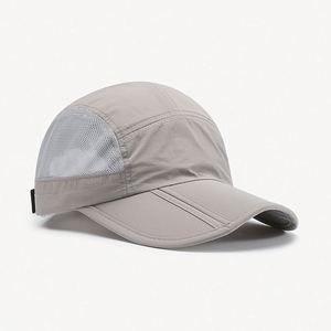 Casquette de baseball unisexe imperméable et à séchage rapide pour l'été, protection solaire en maille pour l'extérieur, pliable, vente en gros - Product Image 4