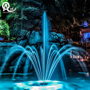 Fontaine musicale de jardin sur mesure Water Crown, grande taille, système de contrôle complet, spectacle aquatique pour les places publiques, les centres de villégiature et les spectacles nocturnes - Product Image 2