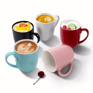 Lớn 16 oz gốm cốc cà phê với xử lý mới lạ tách trà cho nam giới và phụ nữ cho văn phòng làm việc - Product Image 5