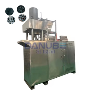 Hot-bán hiệu quả cao thủy lực than bánh Máy charbon compresse bánh máy với băng tải - Product Image 1