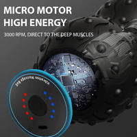 Masseur de cou de vibration électrique Portable en Silicone de haute qualité adapté à toutes les parties du corps boule de Massage double cacahuète