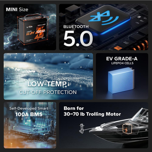 Литиевая батарея LiFePO4, 12 В - Product Image 6