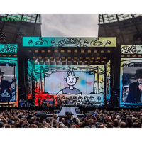 Panel Video Wall LED HD SMD Outdoor Ultrathin P2.6 P2.9 P3.91 P4.81 Layar LED Tetap Warna Penuh