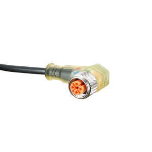 M12 3ピン 4ピン 5ピン 防水 IP67 IEC オス メス 航空センサーコネクタ - Product Image 6