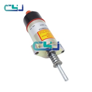 Válvula solenoide de corte de combustible para excavadora E330 E330B E330C 155-4653 1554653, reemplazo para motor 3304 3306 - Product Image 6