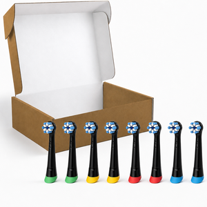 Replacement <strong>Toothbrush</strong> Heads Compatible with IO Series, DuPont Bristles POM Material, 8-Pack <strong>Oral</strong> Care Set, Wholesale <strong>Price</strong> - Product Image 1
