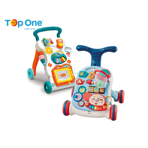 TopOne vente chaude bébé marchette pour jouet Simple enfants bébés enfant en bas âge fille poussettes musicales landau aide voiture à roulettes avec musique - Product Image 1