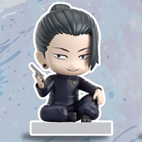 Vente en gros de figurines d'anime authentiques jjk, série Cute Sitting, boîte mystère, Gojo Satoru, Geto Suguru, ornement tendance