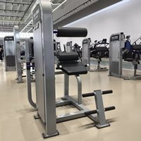 Kpeakfit Appareil de musculation professionnel à charges guidées pour l'extension dorsale, réglable, pour la musculation et le renforcement corporel en salle de sport
