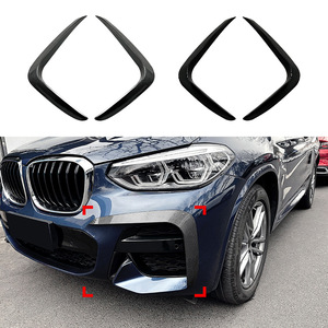 Bmw X3 X4 G01 G02 2018 2021 M Sport Front Air Intake Decal Carbon Fiber Texture Adhesive Sticker Body Modification - Product Image 1