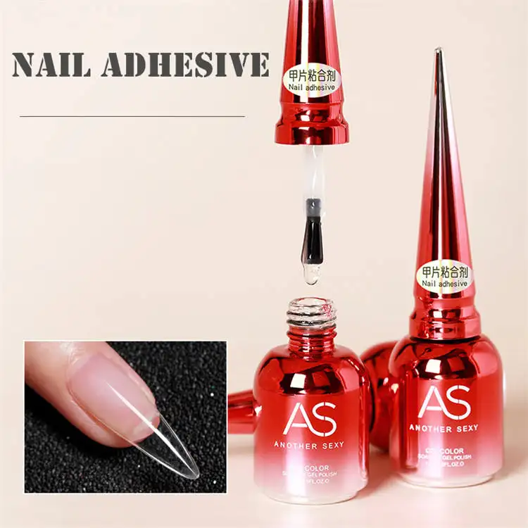 Professional Nail Supplies UV Nail Glue Extensions Gel Private Label Adhesive Gel Polish Art Gel Glue For Press On Nail