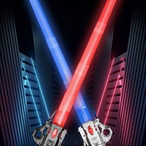 Épée laser multifonctionnelle extensible pour enfants, jouet lumineux clignotant en plastique - Product Image 2