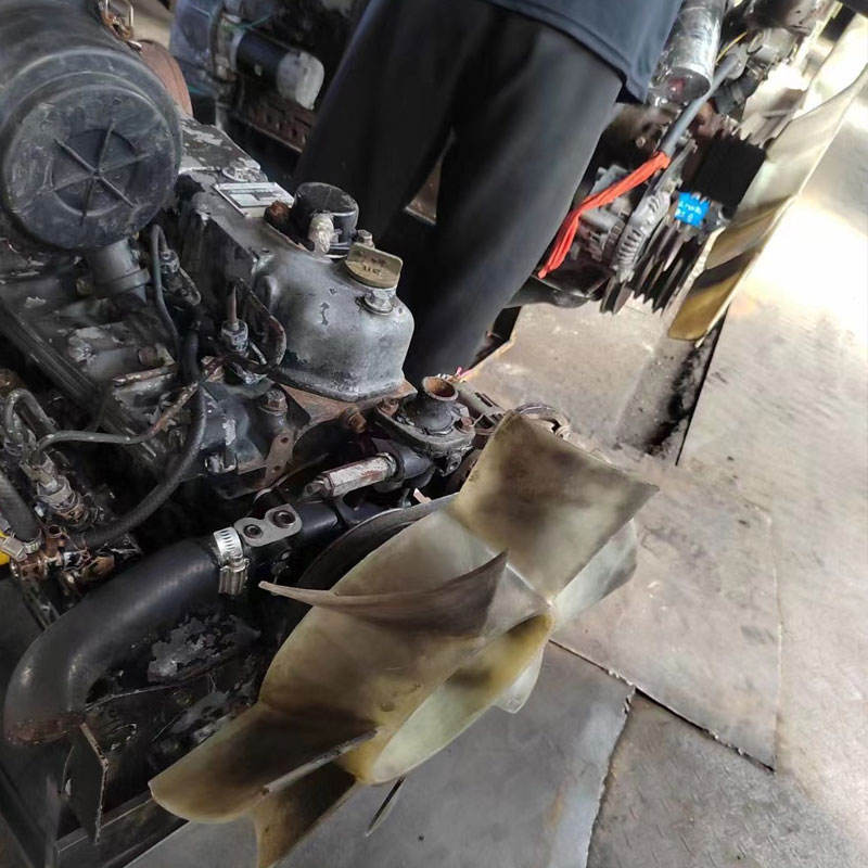Komatsu 3D84 Diesel Engine - Complete Assembly & Video Inspection