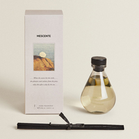 Diffuseur d'arômes de Noël de luxe Mescente, flacon de parfum, vase à bâtonnets, Turquie, mini flacons en verre pour la maison, jusqu'à 3 à 4 mois