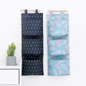 Organisateur de garde-robe mural, sac de rangement pour articles divers, pochette murale suspendue pour bijoux - Product Image 1