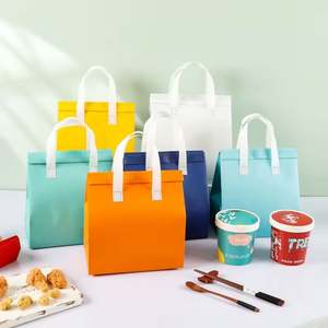 ถุงเก็บความร้อนแบบใช้แล้วทิ้งสำหรับร้านอาหาร XYX  ทำจากผ้าไม่ทอ  แบบกำหนดเองได้  พร้อมลายตัวอักษร  และแถบปิดผนึกแบบมีกาวในตัว - Product Image 3