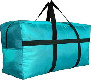 Sac de stockage de balles de foin gratuit, robuste, imperméable 1200D, pliable, portable, pour le transport et le stockage de balles de foin pour chevaux et bétail - Product Image 1
