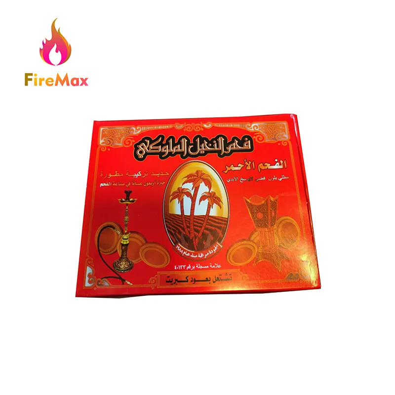 FireMax Shisha 숯 라운드 태블릿 과일 나무 인스턴트 라이트 물 담뱃대 숯 향