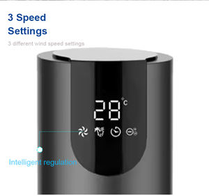 <span class=keywords><strong>Ventilateur</strong></span> tour sans pales de 45 pouces avec télécommande, oscillant, faible bruit, moteur DC, classe d'efficacité énergétique A+, minuterie 5 vitesses - Product Image 3