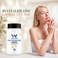 Capsule de Soutien Beauté Antioxydant au Glutathion Naturel, Complément Nutritionnel pour la Peau pour Adultes, Fourniture en Gros OEM ODM