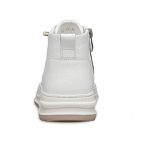 Chaussures rehaussantes décontractées en cuir pour hommes, 8 cm, de haute qualité, vente en gros, marque bon marché, offre spéciale