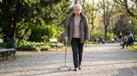 Ventes chaudes - Canne de marche pour personnes âgées avec embout en caoutchouc - Équipement médical de haute qualité AndCare