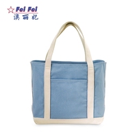 FeiFei vente en gros sac à provisions personnalisé sac fourre-tout en toile de coton