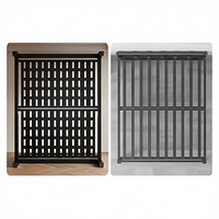 Lit double en fer May Long Wish, style minimaliste moderne, avec cadre en acier renforcé et épaissi, 1 mètre, économique, Tatami