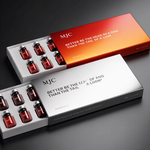 Cajas de Regalo de Papel Rígido Reciclables para Viales de Péptidos de 3 ml y 10 ml, Logotipo Personalizado, Tamaño Gh, Embalaje con Holograma, Caja con Cajón - Product Image 1