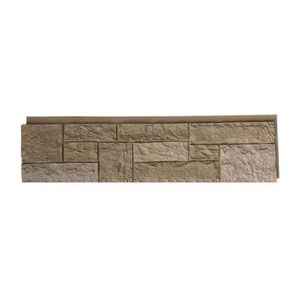 Precio barato de fábrica, ligero, fácil instalación, <span class=keywords><strong>piedra</strong></span> artificial de PU, molde de <span class=keywords><strong>piedra</strong></span> de Castillo de poliuretano, panel de pared para Decoración - Product Image 1