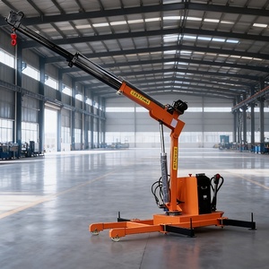 Efficient Electric Hydraulic Crane for Warehouse Material Lifting - Product Image 4