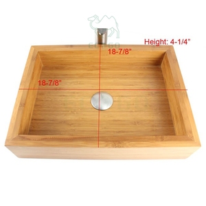 Lavabo con logotipo personalizado Healthpro, lavabo de baño orgánico, servicio OEM, lavabo de baño moderno - Product Image 5