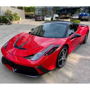 Kit de Carrocería de Fibra de Carbono para Modificación de Automóviles 2011-2016 con Faros Antiniebla, Parachoques Delantero y Capó para Ferrari 458 - Product Image 4