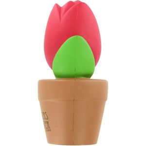 Pelota Antiestrés con Forma de Tulipán en Maceta, Logotipo Personalizado, Promocional, de Espuma Suave, Alivio de la Ansiedad, Juguete Sensorial, Regalo, Obsequio, Novedad - Product Image 2