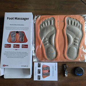 Alas Pijat Kaki untuk Neuropati, Alas Stimulator Kaki TENS untuk Wanita & Pria, Stimulator Bantalan Kaki NMES Portabel - Product Image 4