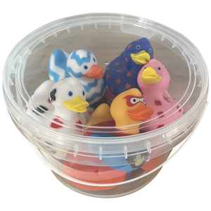 Thân Thiện Với Môi Tùy Chỉnh 3-Inch Nhỏ Cao Su Vịt Khuyến Mại Đa Màu Sắc Vinyl Đồ Chơi Cho Bé Tắm Bên Với Logo - Product Image 5