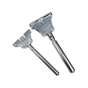 Zinc Alloy <b>Concealed</b> Shelf Support 12mm 16mm Adjustable T-Shaped Bracket Indoor Use Durable - Product Image 1