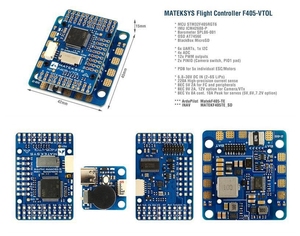 MATEK-Controlador de vuelo OSD, tarjeta microSD, caja negra 2-6S, LiPo, ArduPilot INAV, para avión de ala fija - Product Image 6