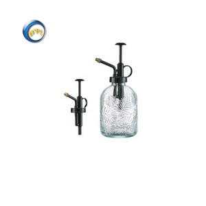 Precio de fábrica 200ML 180ML Negro o Plata Bronce Claro Regadera Botella de agua Botella de vidrio transparente Jardín Planta <span class=keywords><strong>Riego</strong></span> por BYU - Product Image 4