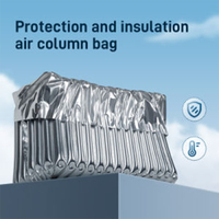 Coussin d'air gonflable isolant personnalisé de haute qualité pour l'emballage alimentaire